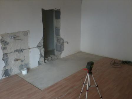 vybúranie dverí do novej kúpeľne